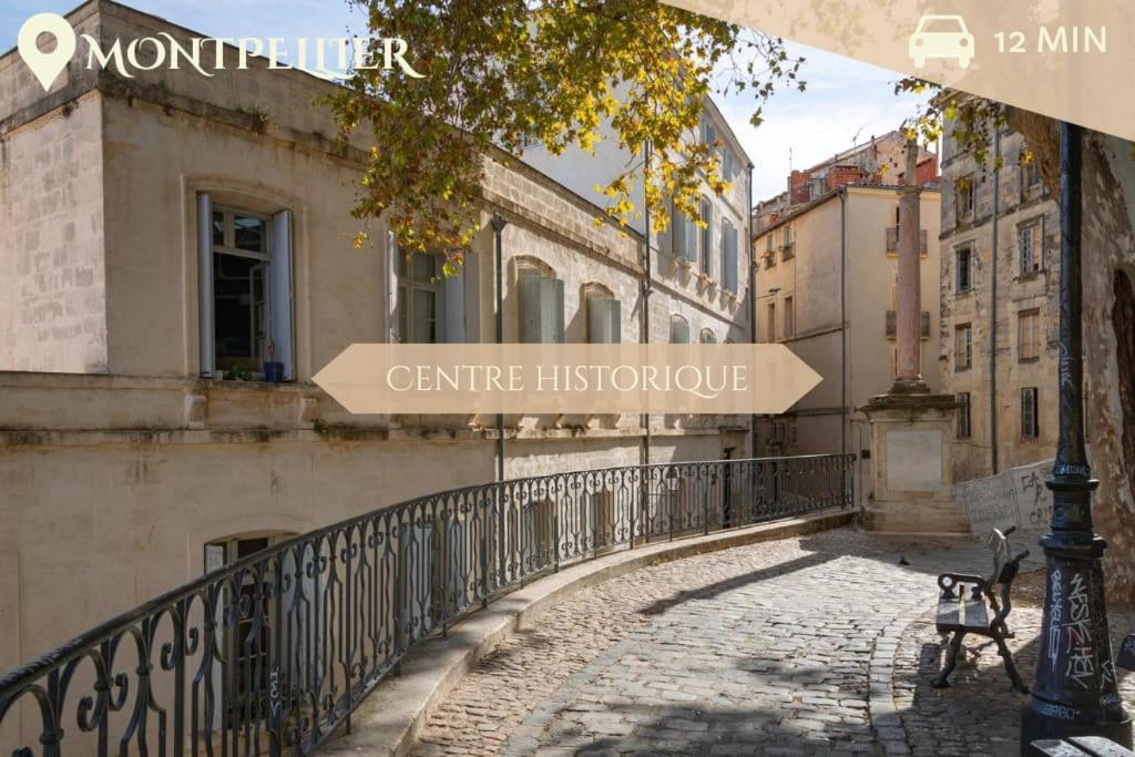 028- Chu Hopital, Appart 2Chambres, Parking, Tram Монпельє Екстер'єр фото